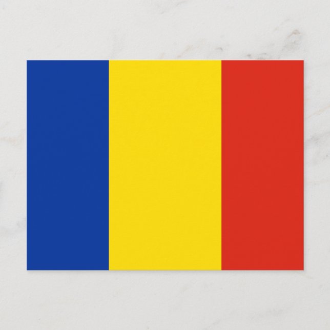 Flag of Romania Postcard (Front)