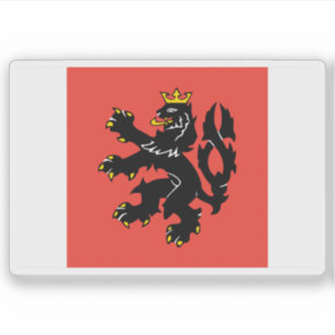 Flag of Rožnov pod Radhoštěm, Czech Republic