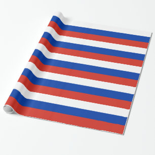 Flag of Russia - Флаг России - Трик Wrapping Paper