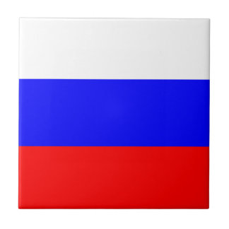 Flag of Russia Ceramic Tile