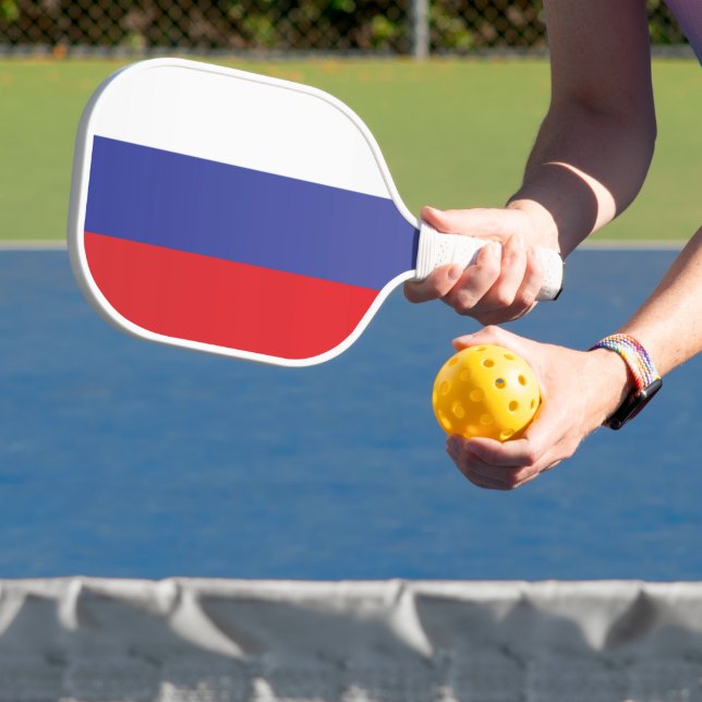 Flag of Russia Pickleball Paddle (Insitu)