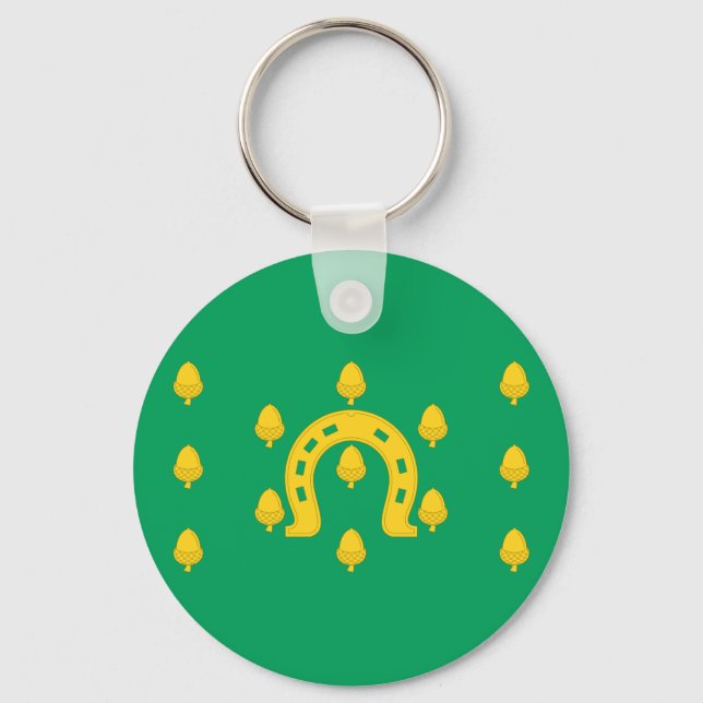 Flag of Rutland Keychain (Front)