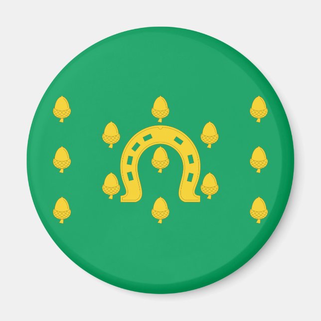 Flag of Rutland Magnet (Front)