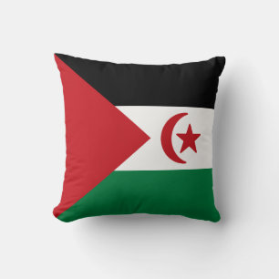 Flag of Saharan Arab Democratic Republic Cushion