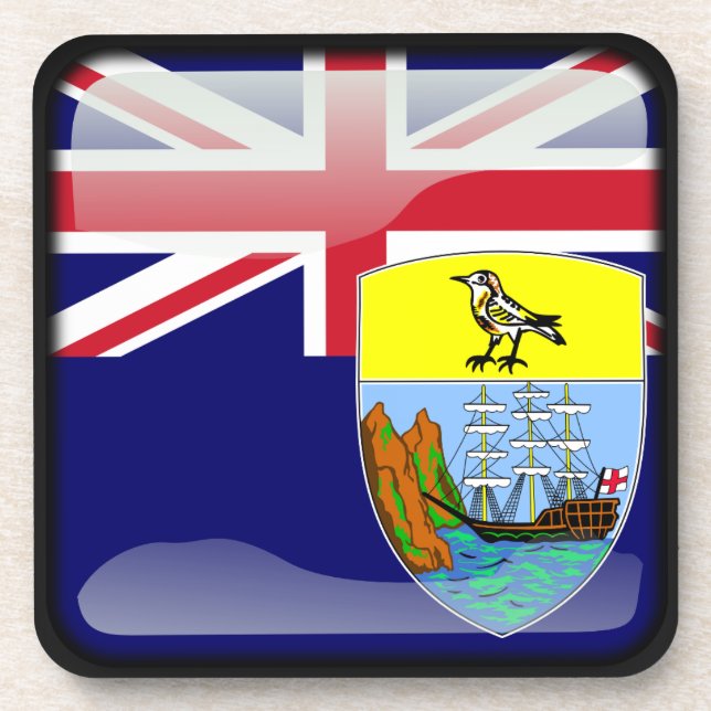 Flag of Saint Helena Coaster (Front)