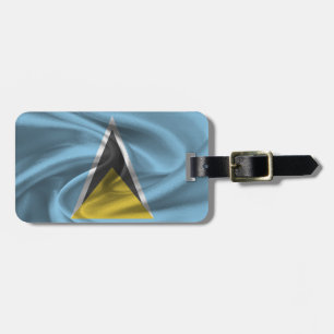 Flag Of Saint Lucia Luggage Tag