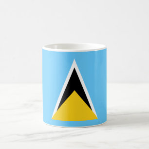 Flag of Saint Lucia (St Lucia) (Caribbean) Coffee Mug