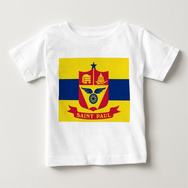 Flag of Saint Paul (Minnesota) Baby T-Shirt (Front)