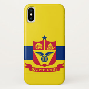 Flag of Saint Paul (Minnesota) iPhone X Case