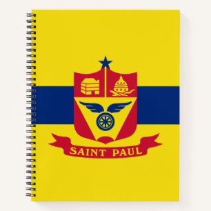 Flag of Saint Paul (Minnesota) Notebook