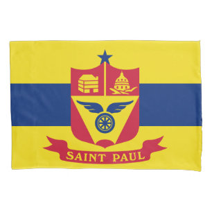 Flag of Saint Paul (Minnesota) Pillowcase