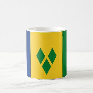 Flag of Saint Vincent and the Grenadines Coffee Mug