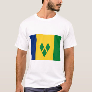 Flag of Saint Vincent and the Grenadines T-Shirt
