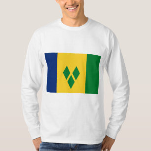 Flag of Saint Vincent and the Grenadines T-Shirt
