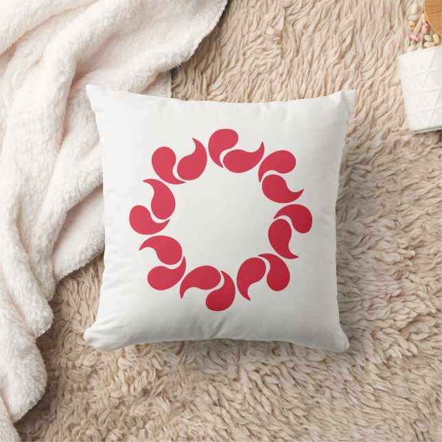 Flag of Saitama Prefecture, Japan Cushion (Blanket)
