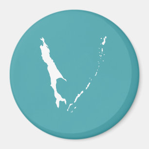 Flag of Sakhalin oblast Magnet
