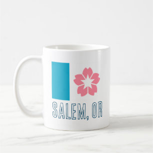 Flag of Salem, Oregon Coffee Mug