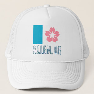 Flag of Salem, Oregon Trucker Hat