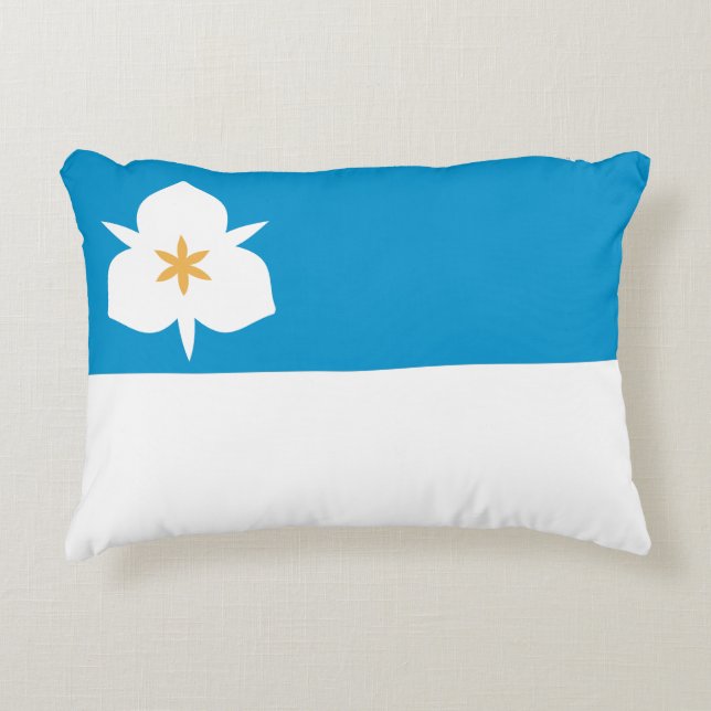Flag of Salt Lake City, Utah Decorative Cushion (Front)