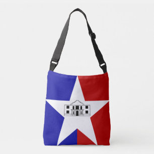Flag of San Antonio, Texas Crossbody Bag
