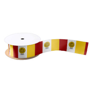Flag of San Diego, California Satin Ribbon