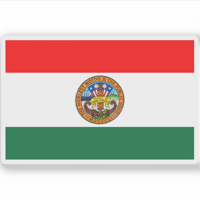 Flag of San Diego County, California (Front)