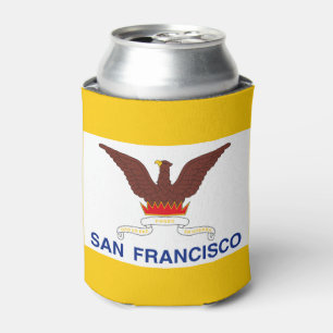 Flag of San Francisco, California Can Cooler