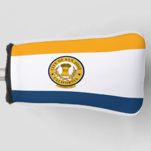 Flag of San Jose, California Golf Head Cover