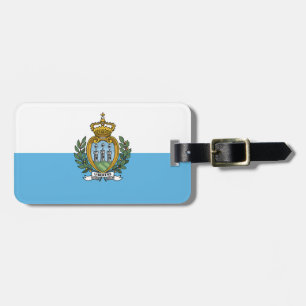 Flag of San Marino Luggage Tag