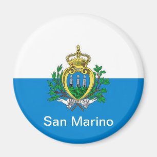 flag of San Marino Magnet