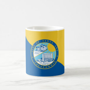 Flag of Santa Ana (California) Coffee Mug