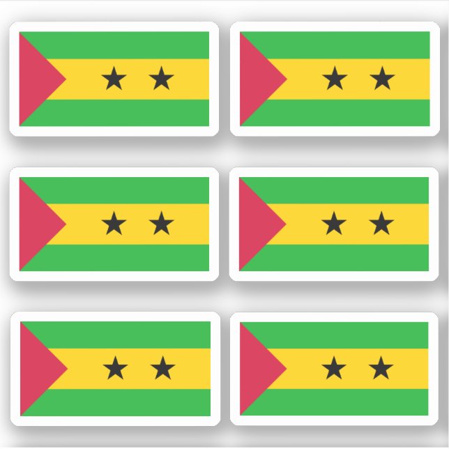 Flag of São Tomé and Príncipe - a collection Stick (Front)