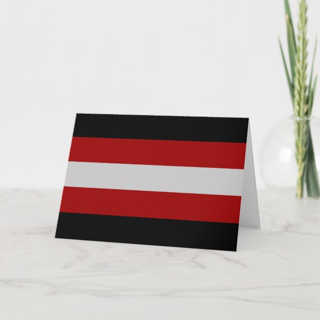 Flag of Satanism Card (Front)