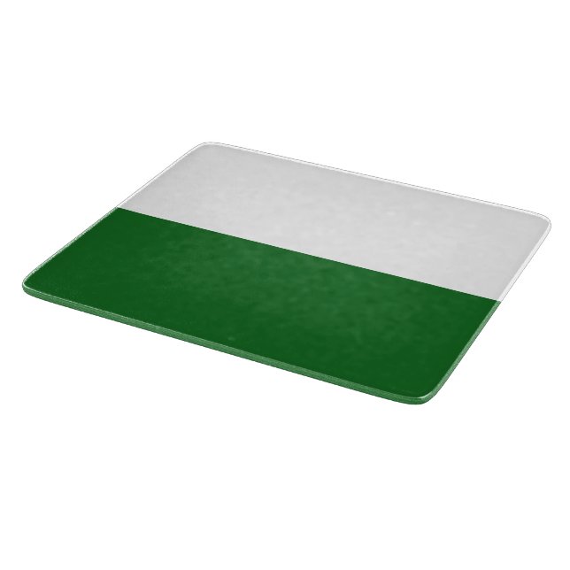 Flag of Saxony (German State) Cutting Board (Corner)