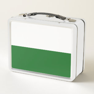 Flag of Saxony (German State) Metal Lunch Box