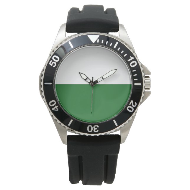 Flag of Saxony (German State) Watch (Front)