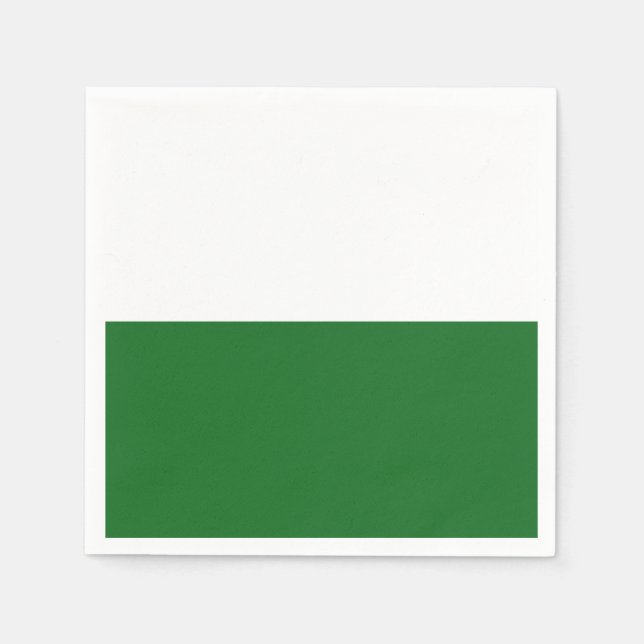 Flag of Saxony Paper Napkins (Front)