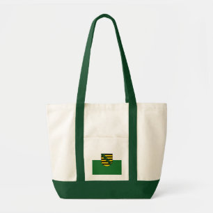 Flag of Saxony Tote Bag