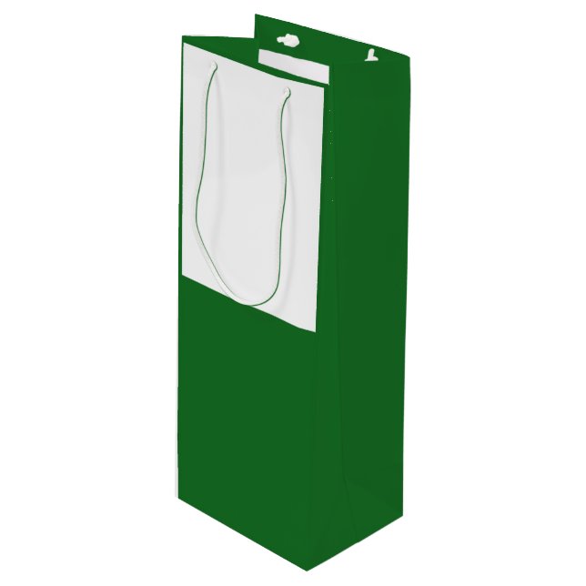 Flag of Saxony Wine Gift Bag (Front Angled)