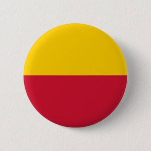Flag of Schagen 6 Cm Round Badge