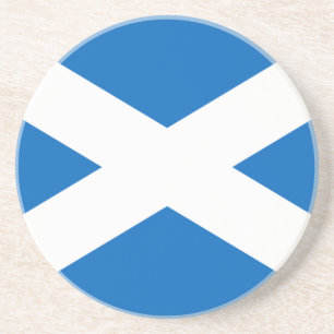 Flag of Scotland - Bratach na h-Alba Coaster