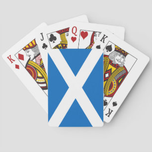 Flag of Scotland - Bratach na h-Alba Playing Cards