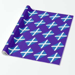 Flag of Scotland - Bratach na h-Alba Wrapping Paper