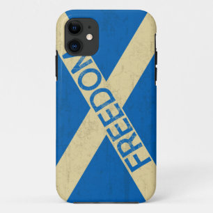 Flag of Scotland Freedom iPhone 11 Case