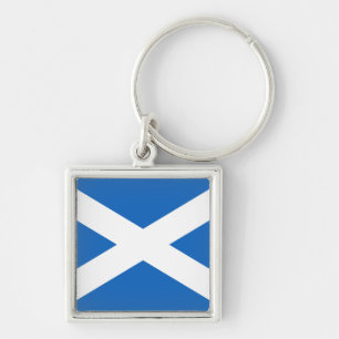 Flag of Scotland Key Ring