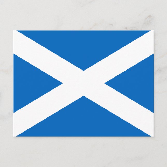 Flag of Scotland Postcard (Front)