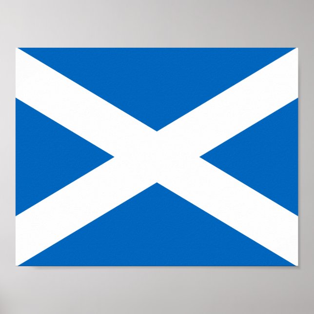 Flag of Scotland Poster (Front)