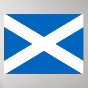 Flag of Scotland Poster