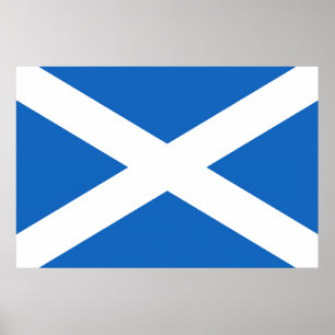 Flag of Scotland Poster