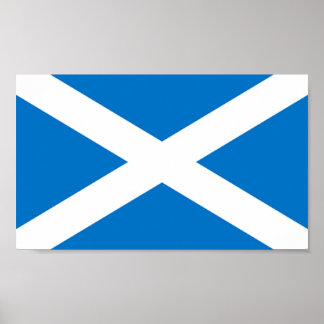 Flag of Scotland Poster